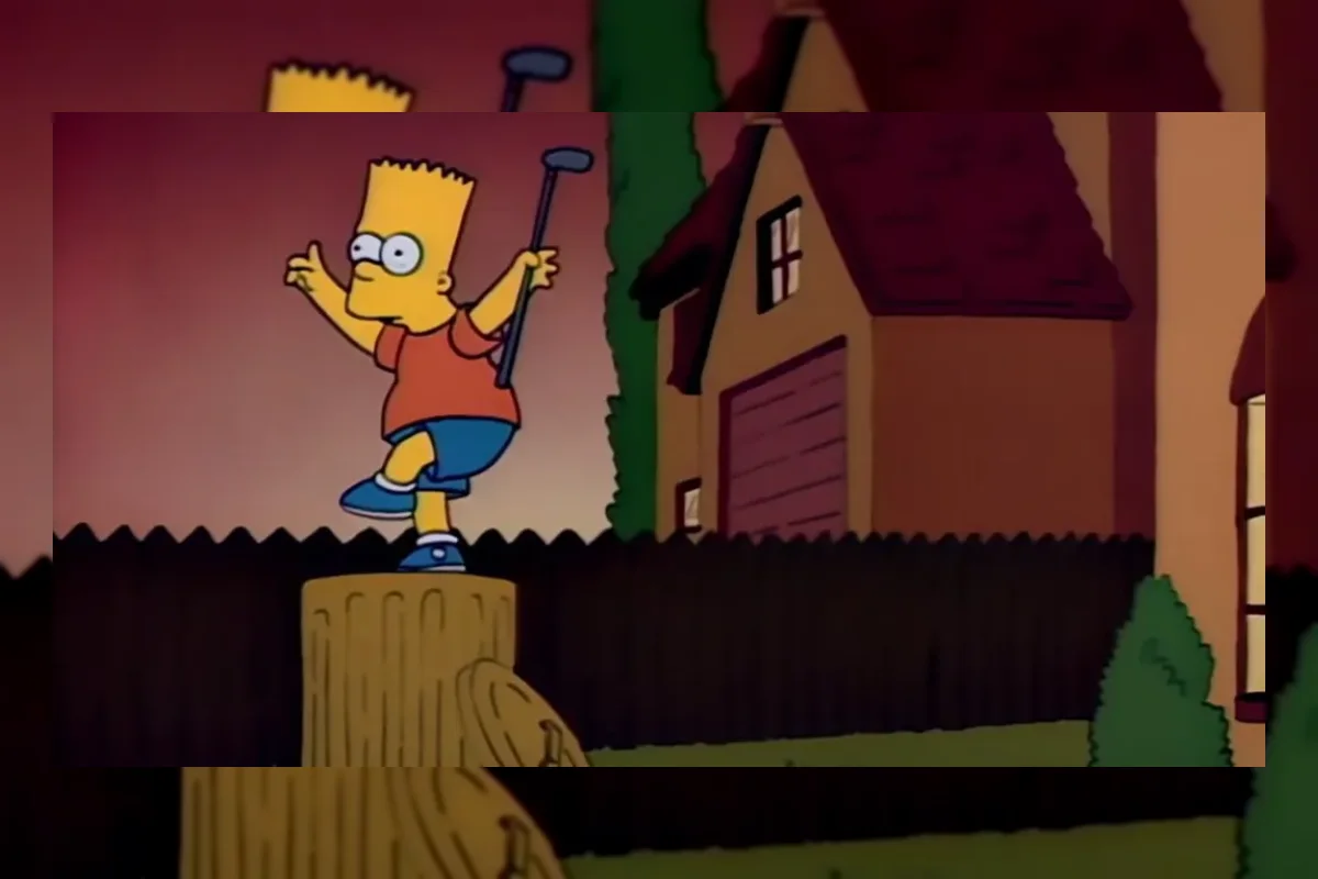 Lembaran Kartu Trading The Simpsons Topps 1990 yang Belum Dipotong Dijual Rp12 Juta