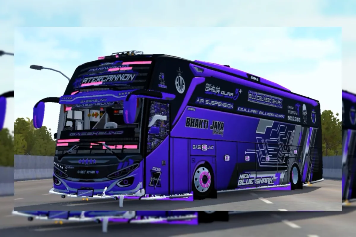 30 Livery BUSSID Pariwisata Keren dan Unik untuk Tampilan Bus Lebih Mewah