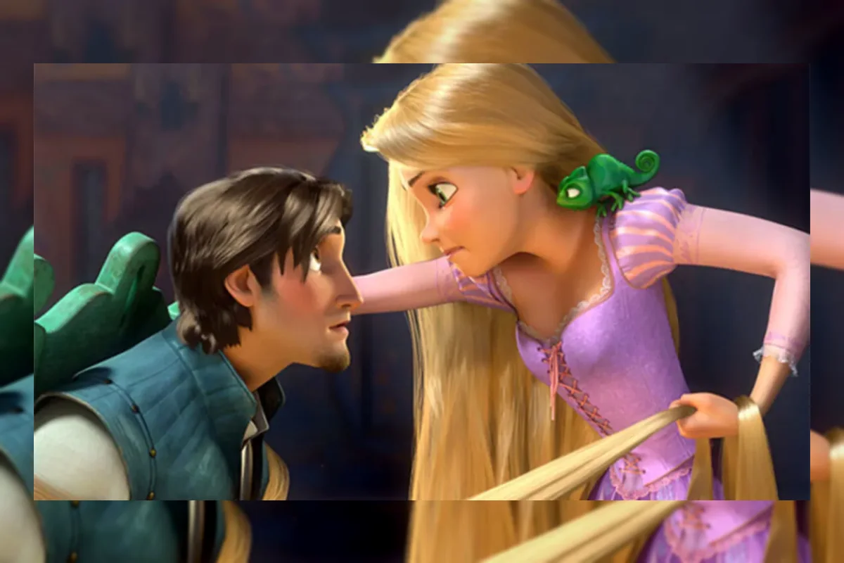 Foto Set Tangled Live-Action Bocor, Rambut Pendek Rapunzel Jadi Sorotan