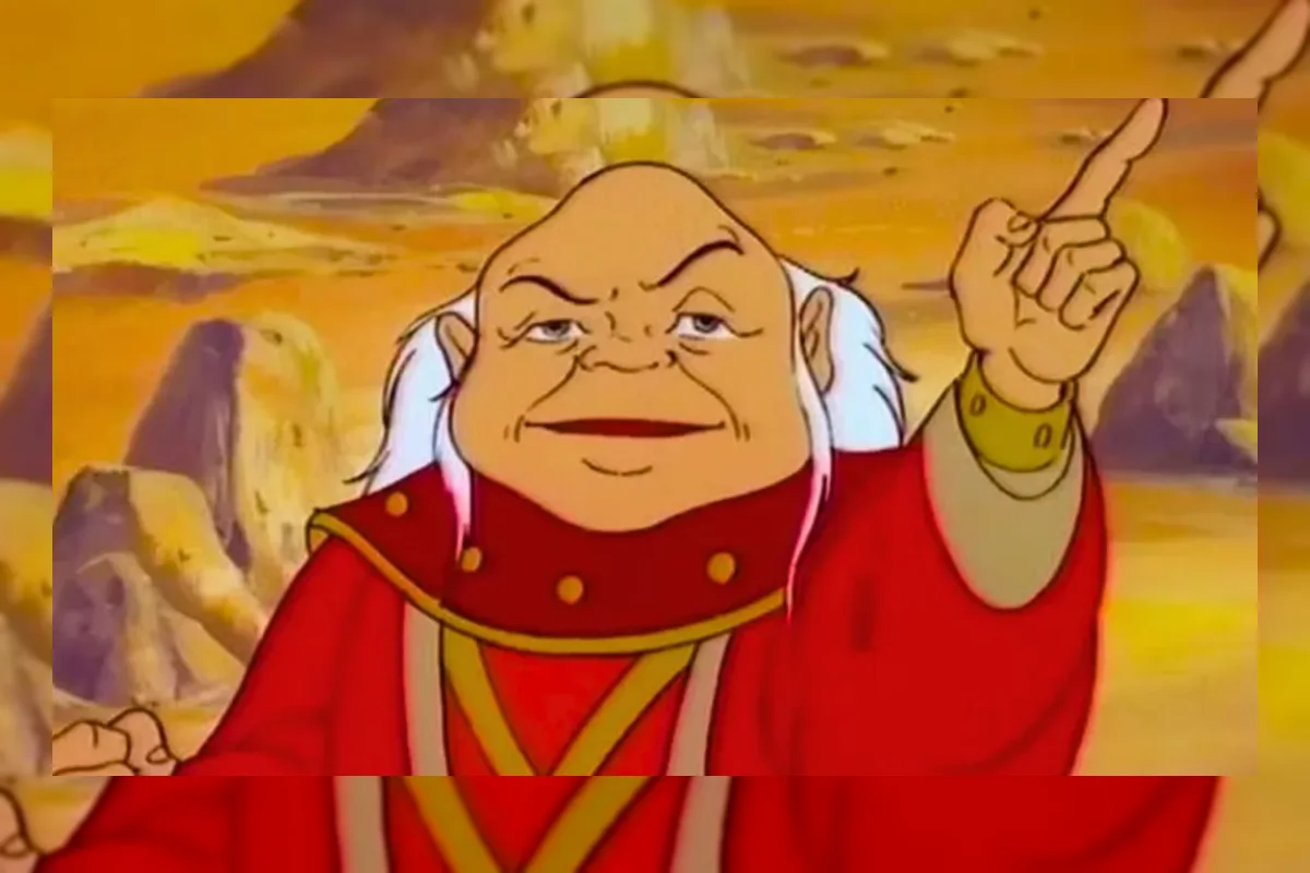 Ilustrasi gaya serial animasi klasik era 1980-an