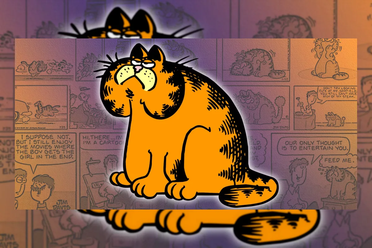 Komik klasik Garfield karya Jim Davis