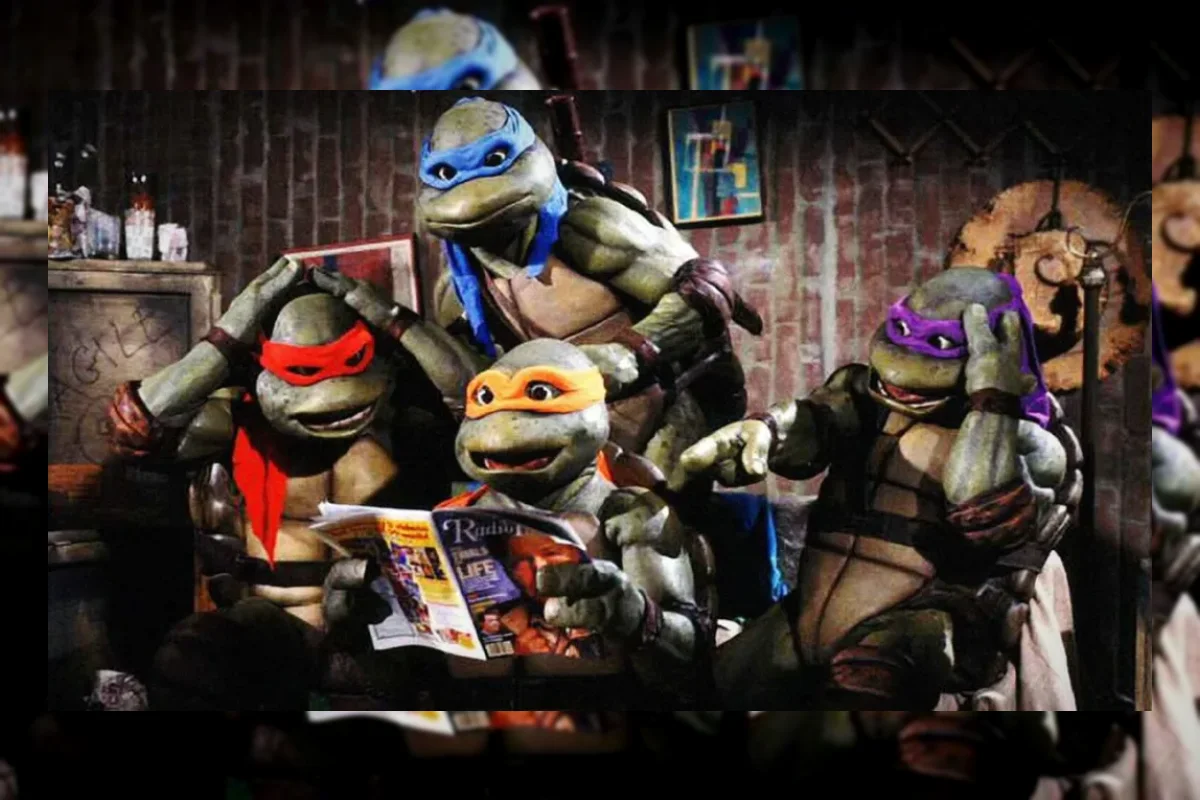Mainan koleksi Teenage Mutant Ninja Turtles dari masa lalu