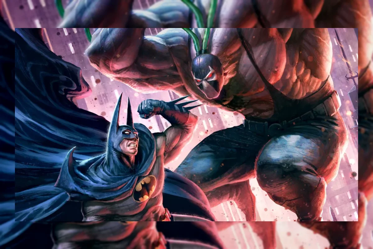 Ilustrasi komik Batman dan animasi DC