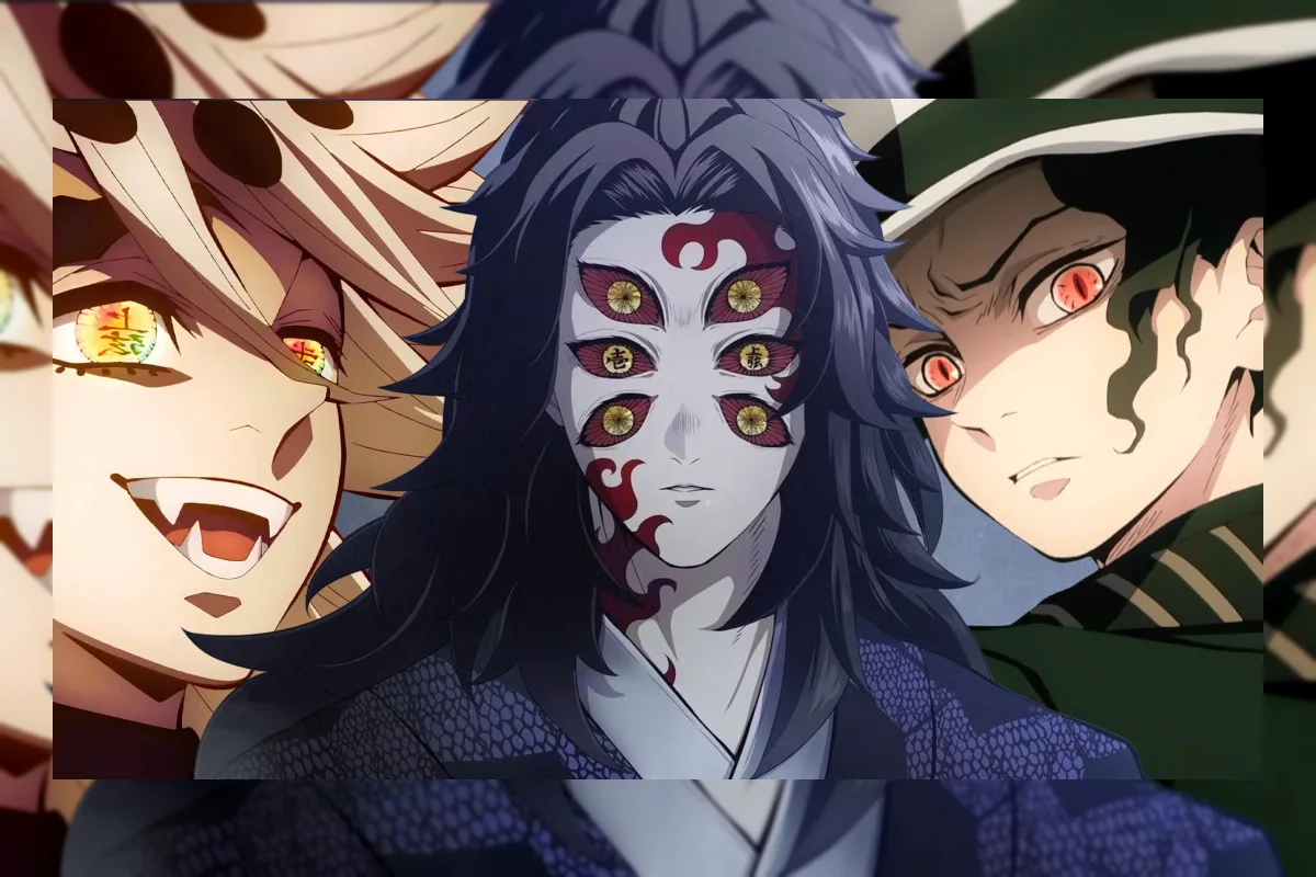 Ilustrasi karakter iblis dalam serial anime Demon Slayer
