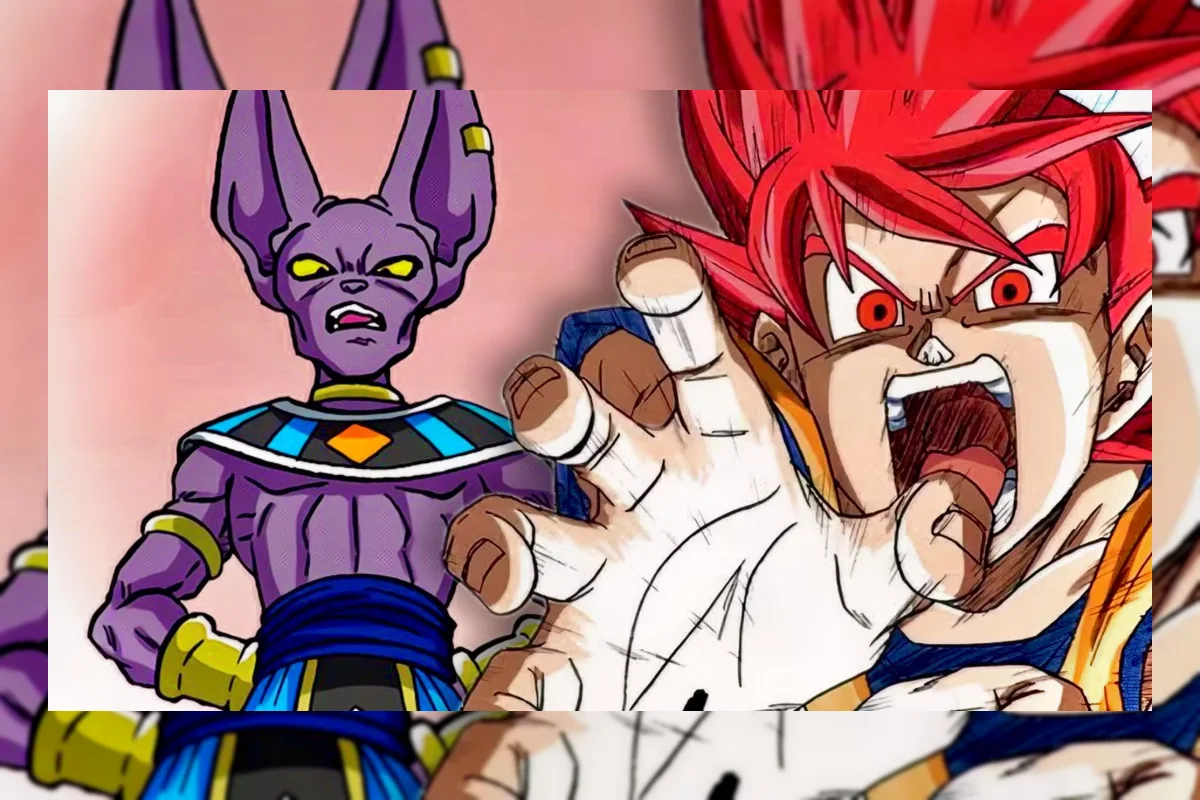 Karakter Goku dalam serial anime Dragon Ball Super: Beerus