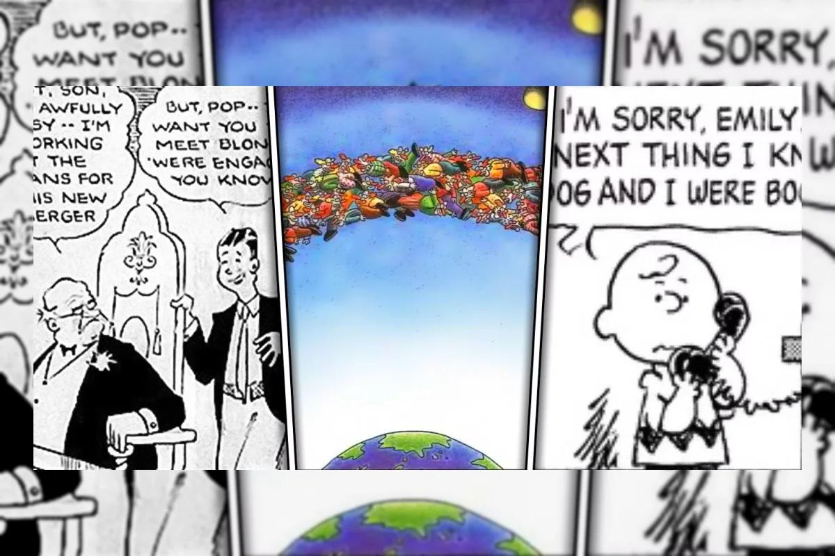 Ilustrasi komik strip klasik yang tetap relevan