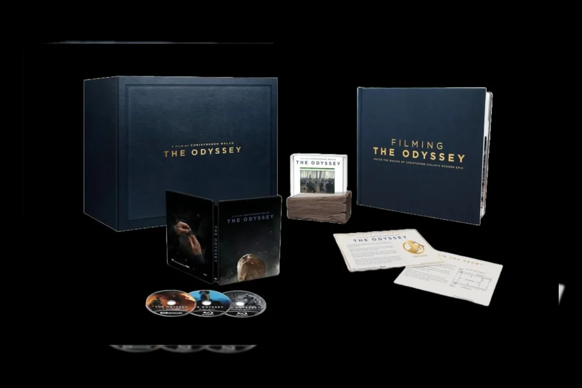 Edisi Kolektor The Odyssey: Detail Boxset Besar dan Steelbook Christopher Nolan