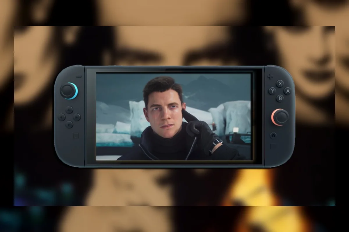 Ilustrasi konsol Nintendo Switch 2