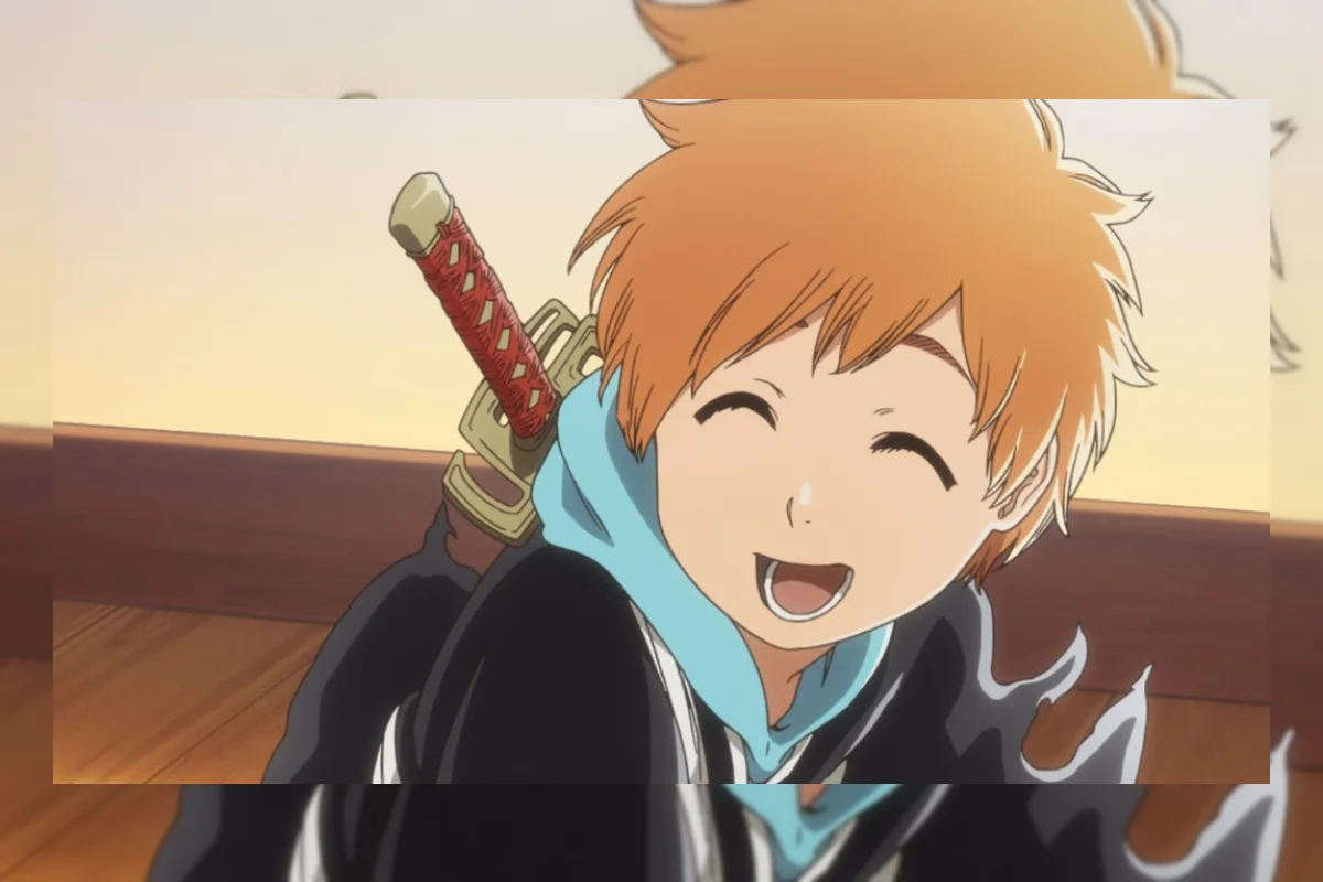 Ilustrasi karakter Ichigo Kurosaki dalam anime Bleach