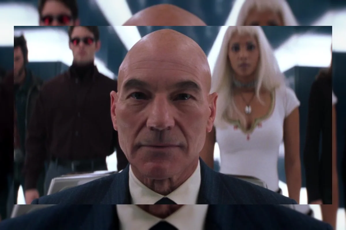 Patrick Stewart sebagai Professor Charles Xavier