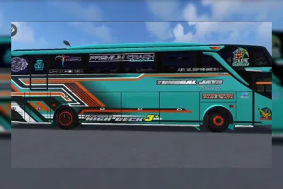 55 Livery Bus Tunggal Jaya Keren dan Unik untuk BUSSID