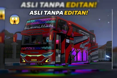 15 Link Download Mod Bussid Full Strobo dan Lampu Kolong