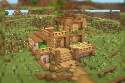 5 Ide Rumah Minecraft Kayu untuk Referensi Pemain