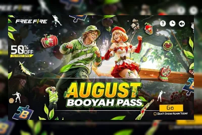 Booyah Pass Free Fire S44 Agustus 2026 Telah Rilis, Ini Detailnya