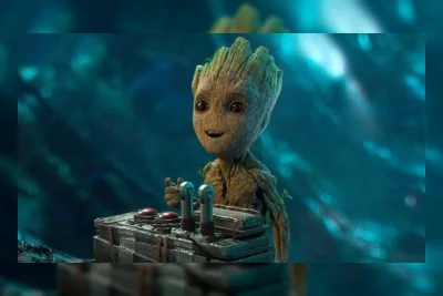 Model Properti Baby Groot Guardians of the Galaxy Resmi Dilelang