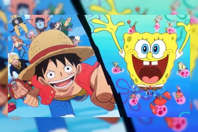 Video Animasi Crossover One Piece dan SpongeBob SquarePants Resmi Dirilis