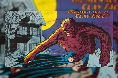 Komik Perdana Kekuatan Clayface Masuk Lelang Jelang Debut Film Layar Lebar