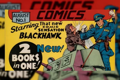 Komik Klasik Langka Golden Age Blackhawk Masuk Balai Lelang Heritage