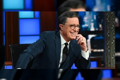 Merger Paramount Bawa Kabar Kurang Sedap untuk Film Lord of the Rings Stephen Colbert