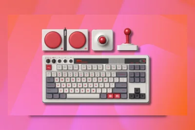 Diskon 20 Dollar untuk Set Keyboard Mekanikal dan Joystick 8BitDo Edisi NES
