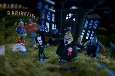 Serial Animasi The Simpsons Tampilkan Nuansa Nightmare Before Christmas untuk Spesial Halloween