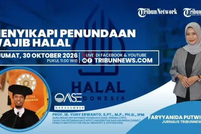 OASE Tribunnews Hari Ini: Wajib Halal 2028 dan Kesiapan UMKM Jadi Sorotan