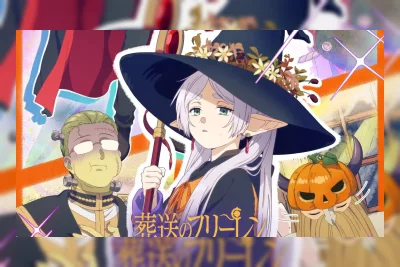 My Hero Academia dan Frieren Tampil dengan Kostum Spesial Halloween
