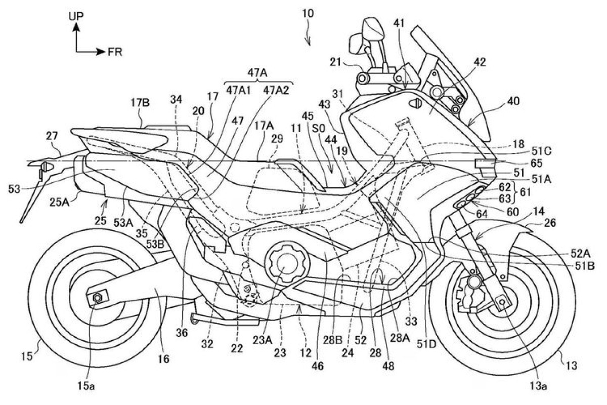 Bocoran Honda X-ADV Facelift, Desain Tampilan Berubah Lebih Modern, Gagah dan Sporti