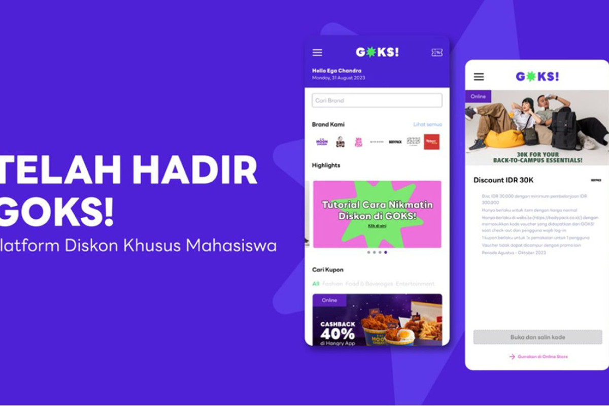 LINE Indonesia Luncurkan Layanan Baru, GOKS Platform Diskon untuk Mahasiswa