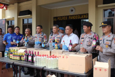 Polres Pandeglang Berhasil Ungkap Kasus Peredaran Minuman Keras di Cikeusik