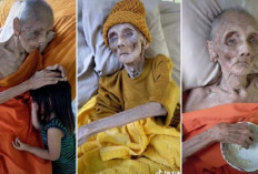 Viral Tiktok, Momen Terakhir Biksu Tua Berumur 109 Tahun Dibagikan Cucunya